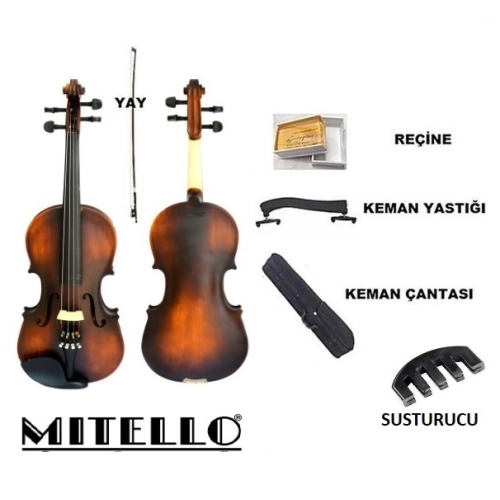 MİTELLO MAT KEMAN 4/4 SET